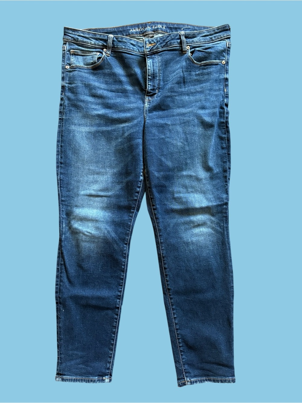 American Eagle Outfitters Women’s Dark Blue Skinny Jeans